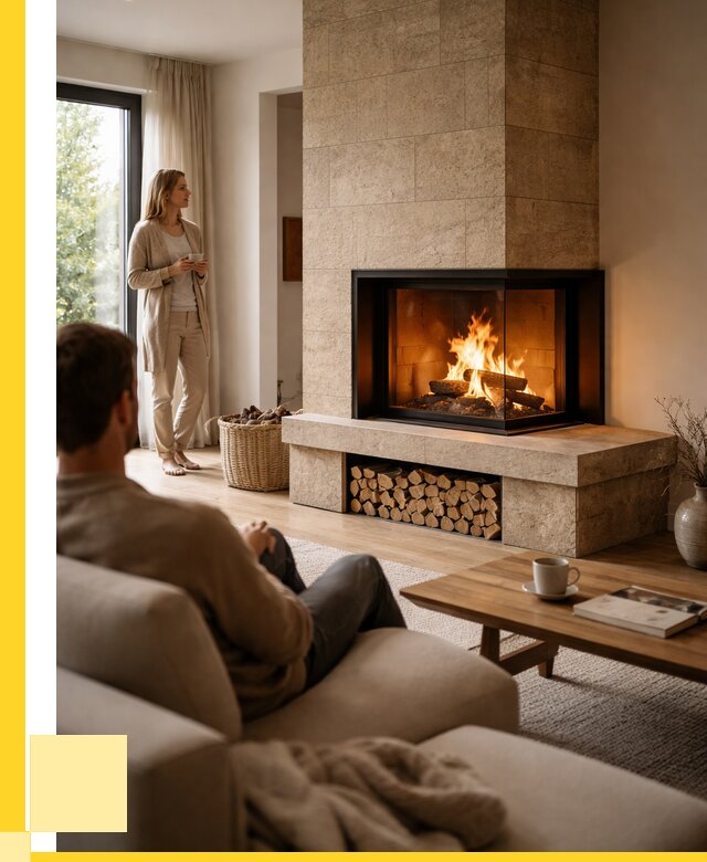 Угловые камины из кирпича установка в Донском от 151980 р. ЭриданДнс