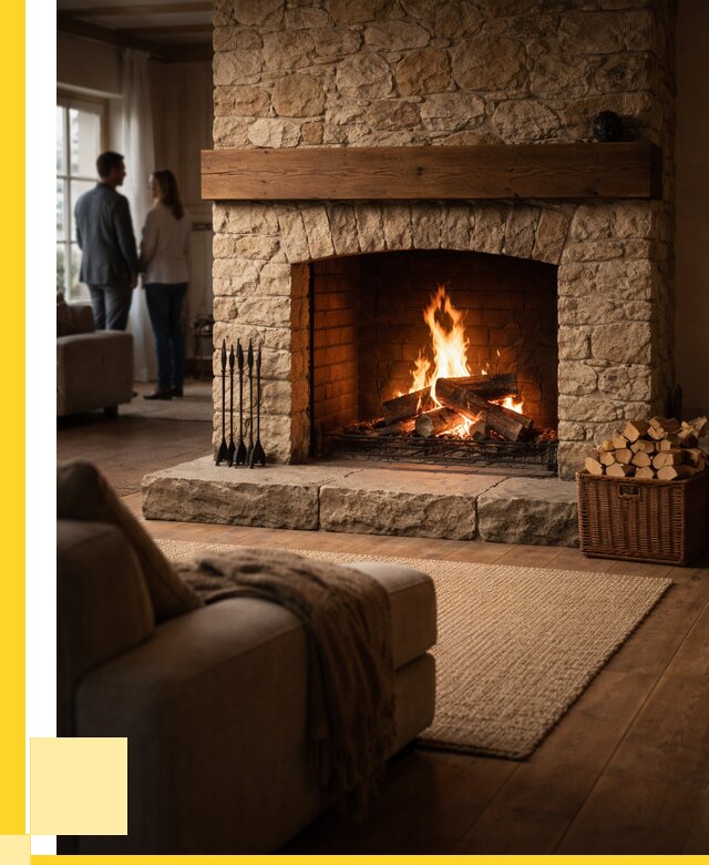 Открытые камины под ключ в Донском от 151980 р. ЭриданДнс