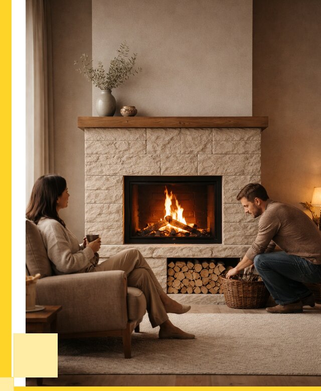 Камины для дома в Донском под ключ от 151980 р. | ЭриданДнс