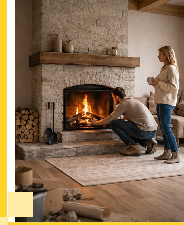 Камины для загородного дома в Донском от 354620 р., ЭриданДнс