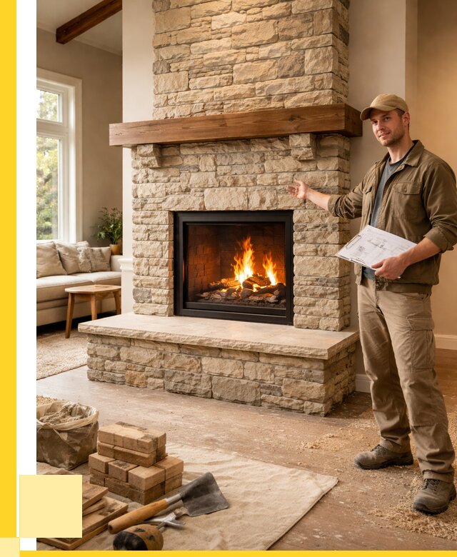 Камины под ключ в Донском от 182376 р. | ЭриданДнс — установка