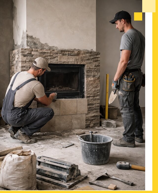 Камины под ключ в Донском: проект, изготовление и монтаж