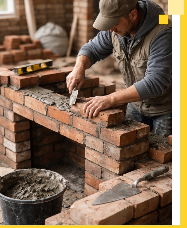 Кладка каминов под ключ в Донском профессиональная отделка и монтаж