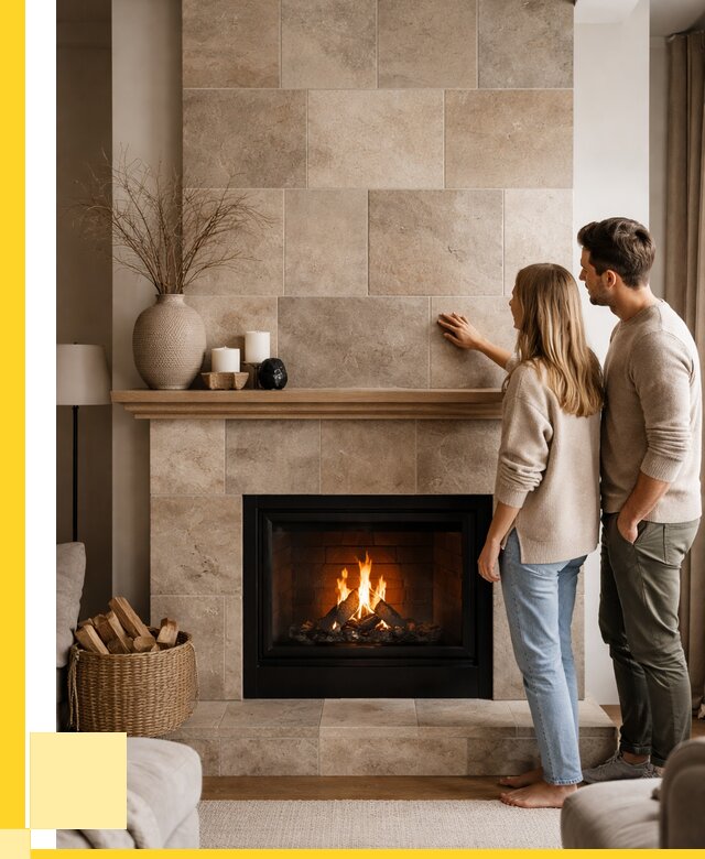 Облицовка каминов керамогранитом в Донском от 4559 р. | ЭриданДнс