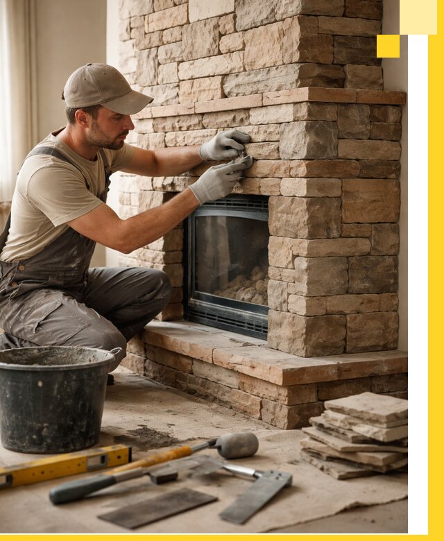 Проектирование и установка печей-каминов под ключ в Донском