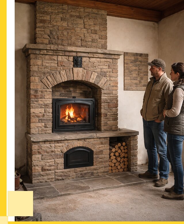 Кирпичная печь под ключ в Донском от 151980 р. | ЭриданДнс