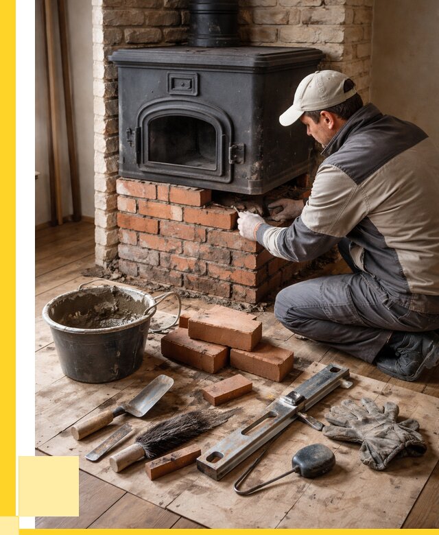 Ремонт печей в Донском от 12158 р., услуги печника ЭриданДнс