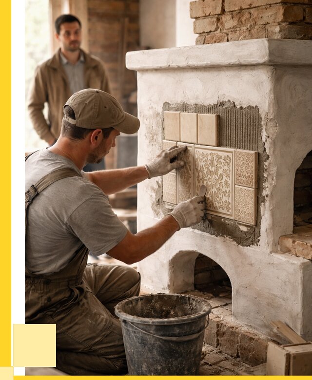 Отделка печей и банных печей в Донском от 35462 р. | ЭриданДнс