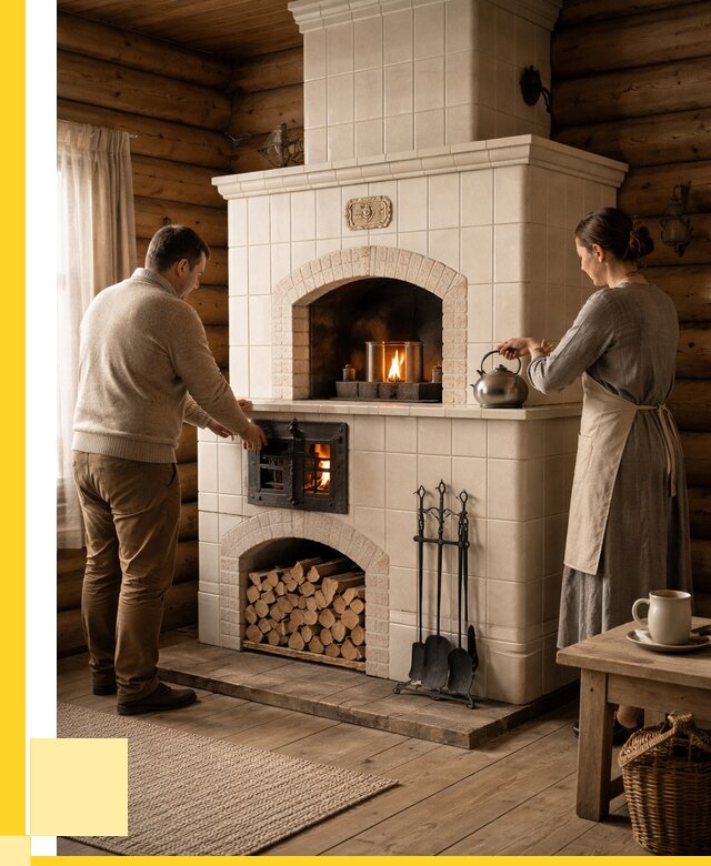 Русские печи в Донском: установка от 151980 р. ЭриданДнс