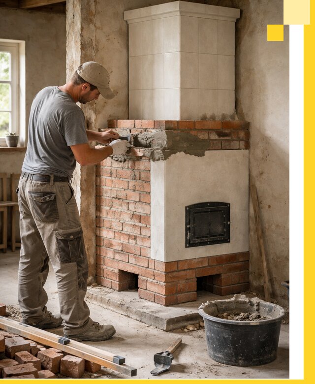 Изготовление и установка печей-голландок под ключ в Донском