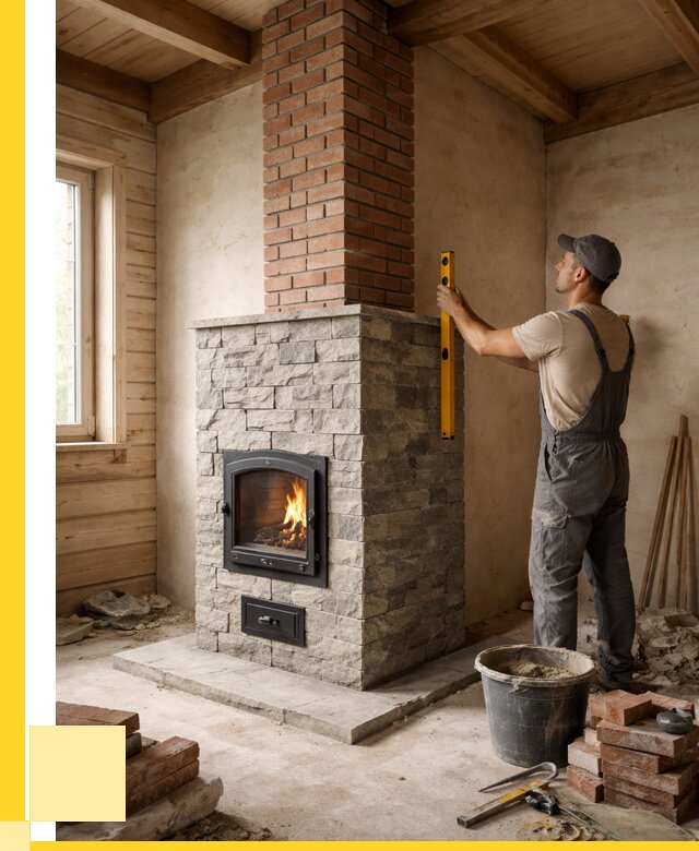 Печи и дымоходы под ключ в Донском от 45594 р., ЭриданДнс