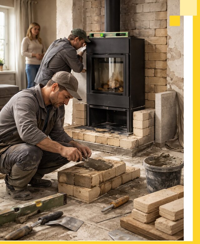 Печи и камины под ключ: проект, установка в Донском