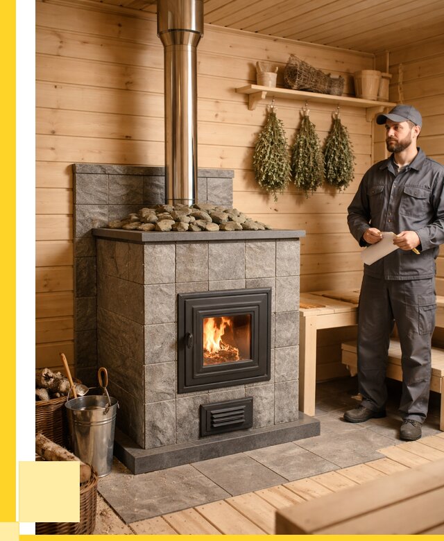 Печи для бани под ключ в Донском от 121584 р. | ЭриданДнс