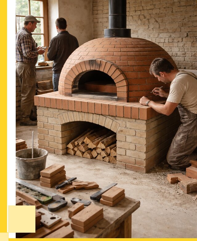 Помпейская печь дровяная для пиццы в Донском | ЭриданДнс от 202640 р.