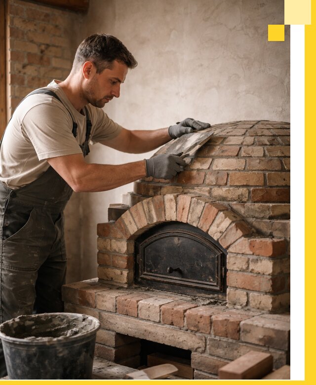 Изготовление и монтаж помпейских печей на заказ в Донском