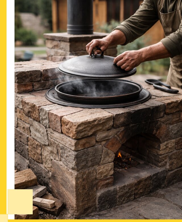 Печи для казана в Донском по цене от 18238 р. | ЭриданДнс