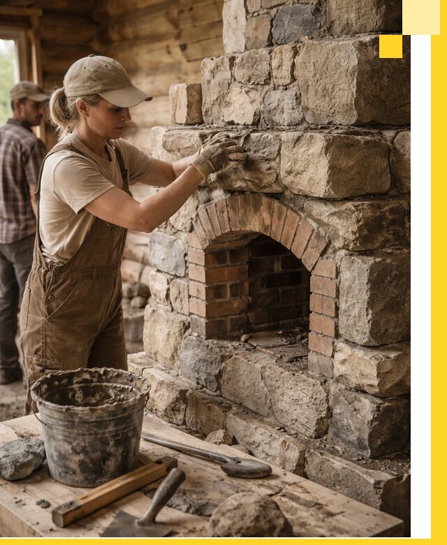 Каменные печи на заказ и монтаж в Донском, долговечные решения