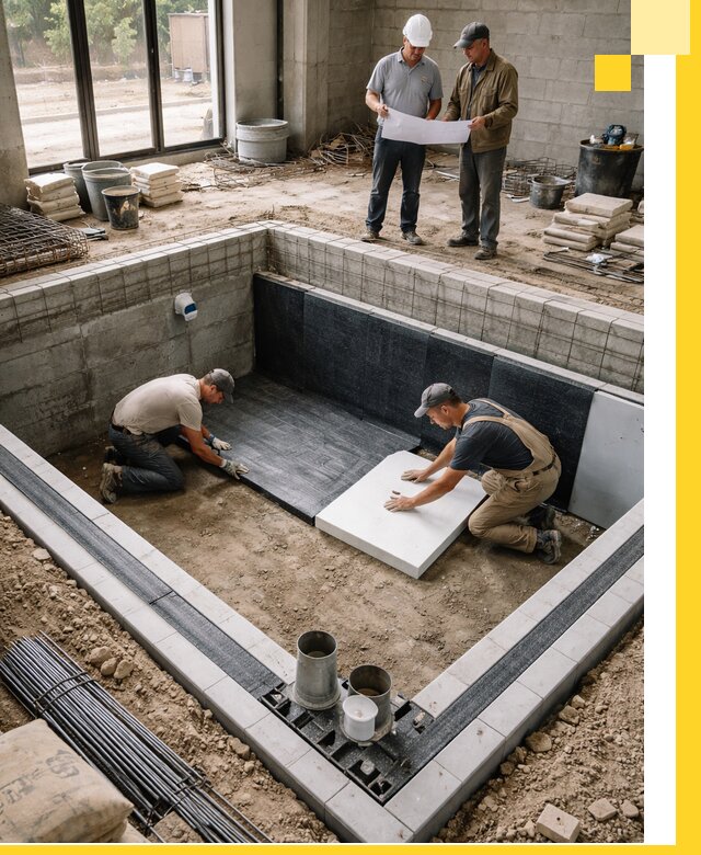 Проекты частных и общественных бассейнов под ключ в Донском