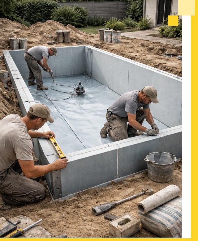 Профессиональный монтаж бассейнов под ключ в Донском с гарантией