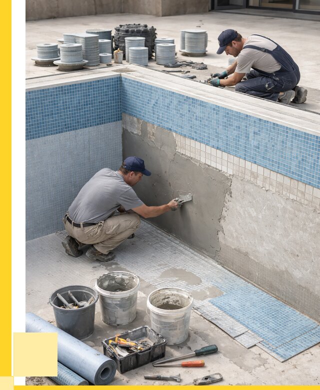 Ремонт и обслуживание бассейнов в Донском от 25330 р. | ЭриданДнс