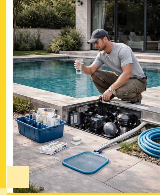 Обслуживание бассейнов в Донском от 4559 р. - сервис ЭриданДнс