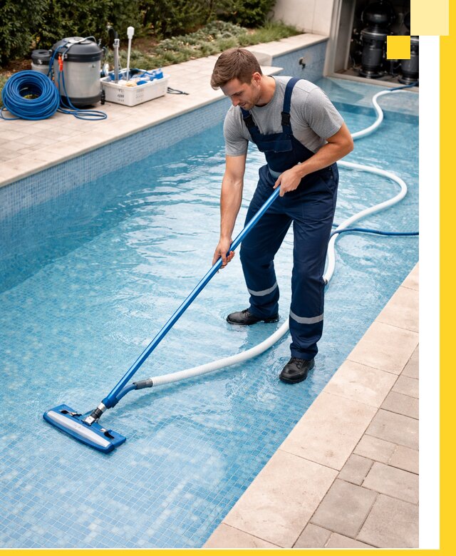 Профессиональная чистка бассейнов и фильтров в Донском под ключ