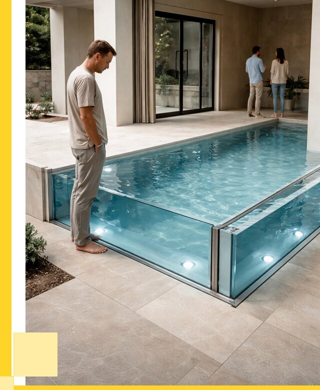 Стеклянные бассейны в Донском от 1215840 р. | ЭриданДнс — мозаика