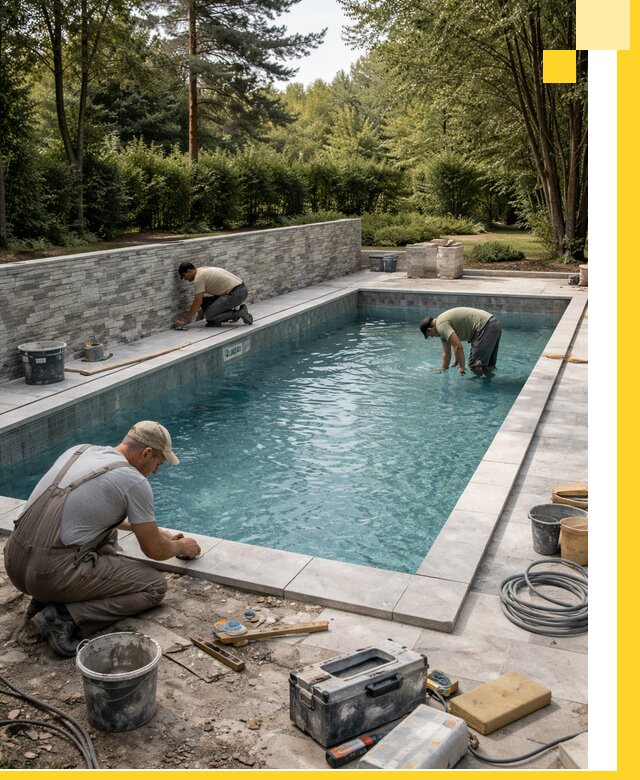 Проектирование и строительство частных бассейнов в Донском