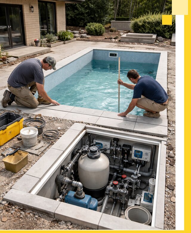 Строительство качественных домашних бассейнов под ключ в Донском