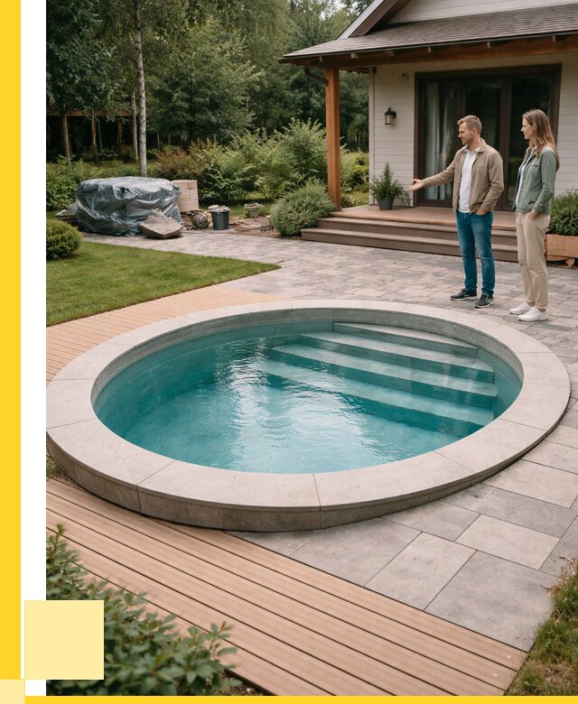 Бассейн на даче под ключ в Донском от 202640 р., ЭриданДнс