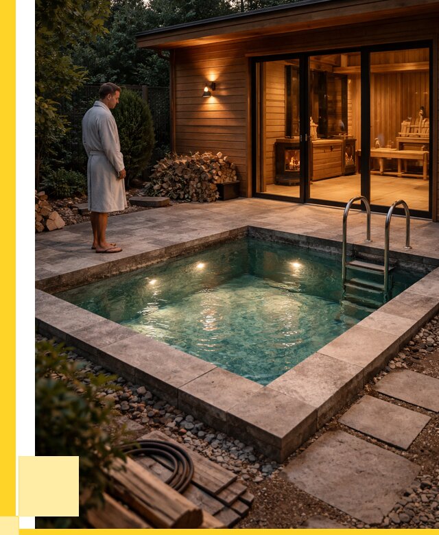 Бани с бассейном под ключ в Донском от 96254 р. | ЭриданДнс