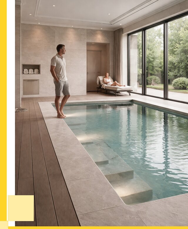 Бассейны в коттедже под ключ в Донском от 1215840 р. | ЭриданДнс