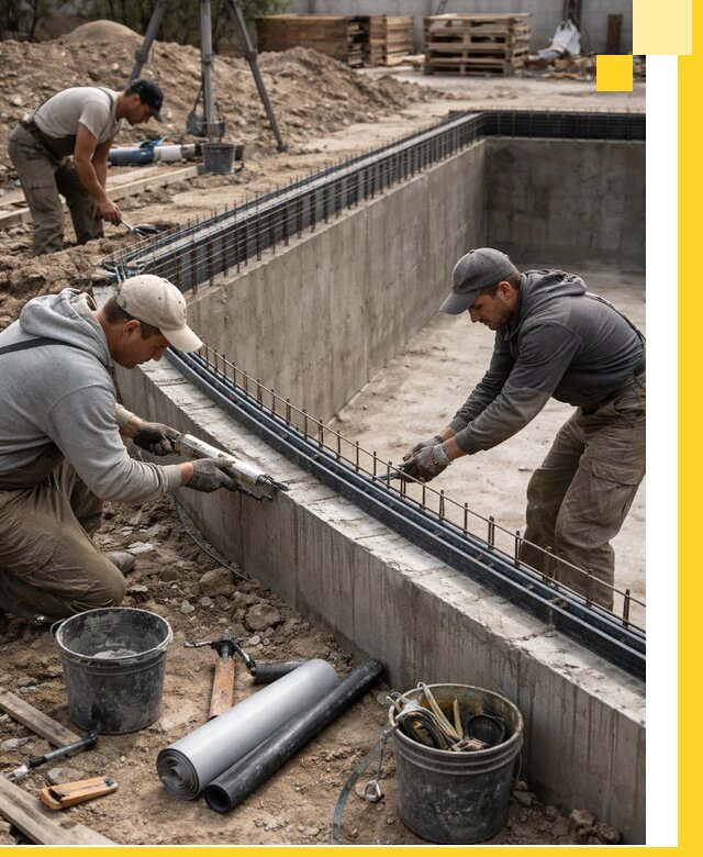 Качественный монтаж чаши бассейна в Донском под ключ с гарантией