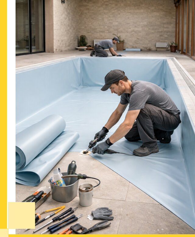 Пленка ПВХ для бассейнов в Донском от 2533 р. | ЭриданДнс