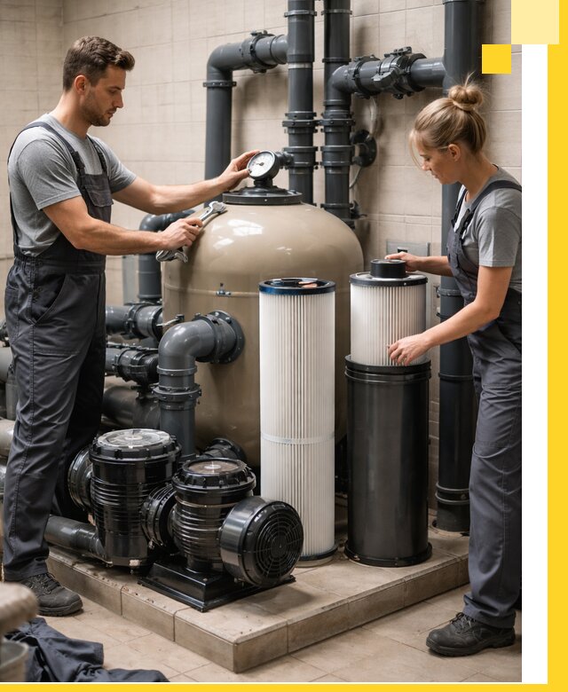 Фильтры и системы фильтрации для бассейнов в Донском