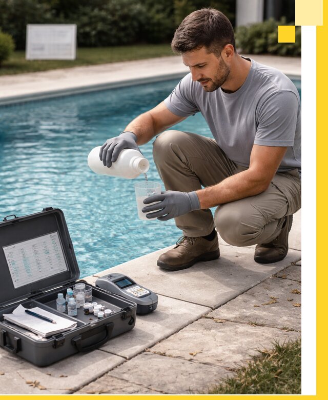 Профессиональная дезинфекция воды в бассейне в Донском