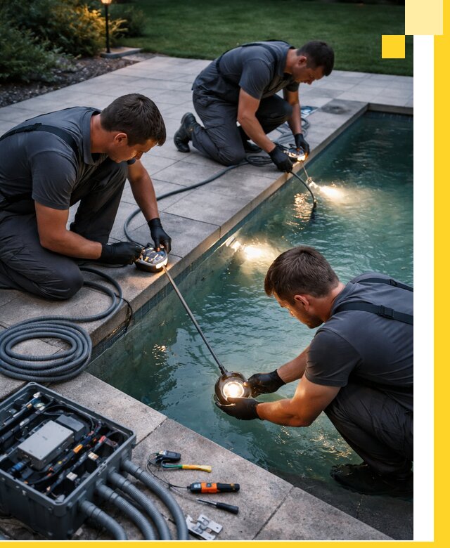 Профессиональное освещение бассейнов в Донском: дизайн и монтаж