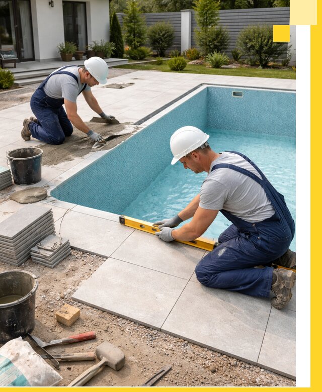 Строительство и монтаж плавательных бассейнов под ключ в Донском