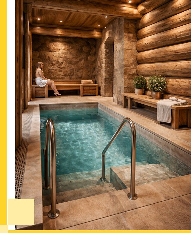 Аренда бани с бассейном в Донском от 1519800 р. | ЭриданДнс