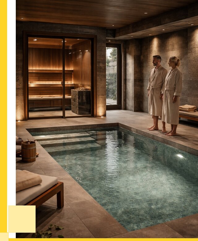 Сауна с большим бассейном в Донском от 1215840 р. ЭриданДнс