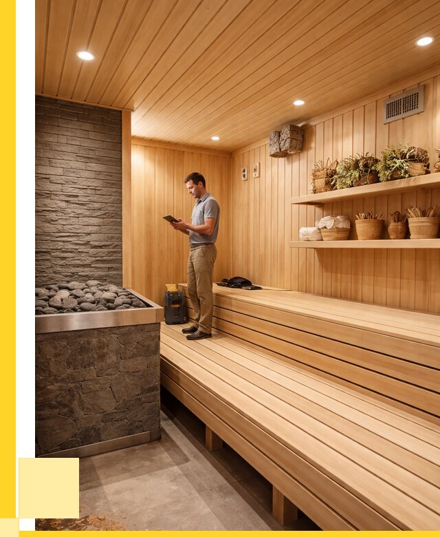 Сауна под ключ в Донском: от 455940 р. | Строительство — ЭриданДнс