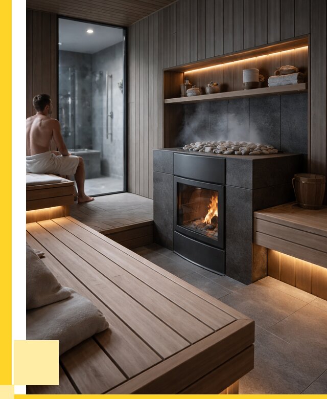 Проект сауны в частном доме в Донском от 35462 р. | ЭриданДнс
