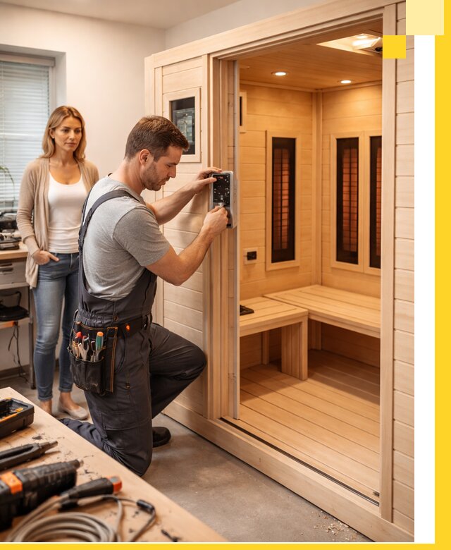 Инфракрасные сауны под ключ в Донском продажа и установка