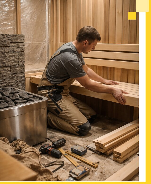 Сауны для дома под ключ с проектированием и монтажом в Донском