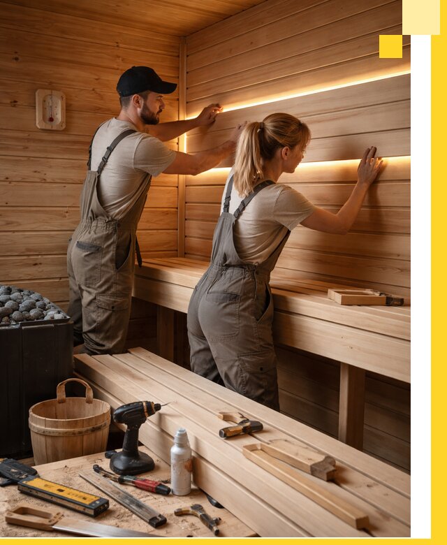 Дизайн саун и бань под ключ с индивидуальным проектом в Донском