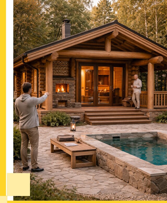 Проекты бань и хамам в Донском от 25330 р. | ЭриданДнс