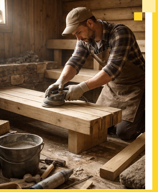 Ремонт бань под ключ в Донском с гарантией качества и сроков