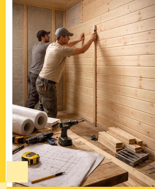 Обшивка бани вагонкой в Донском от 1216 р., ЭриданДнс