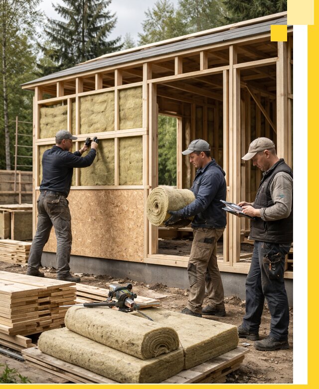 Проектирование и строительство каркасных бань в Донском под ключ