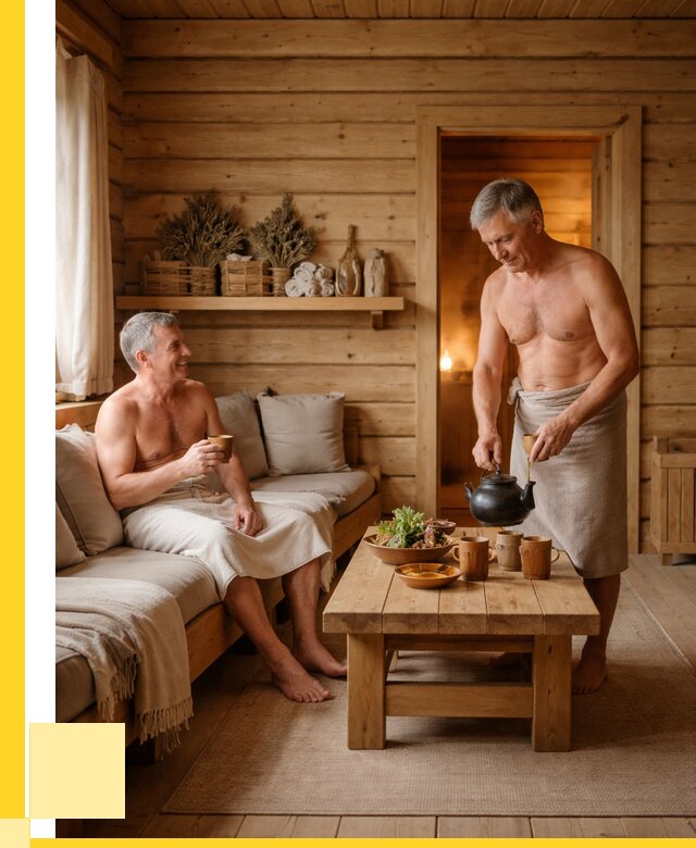 Бани с комнатой отдыха под ключ в Донском от 455940 р. | ЭриданДнс